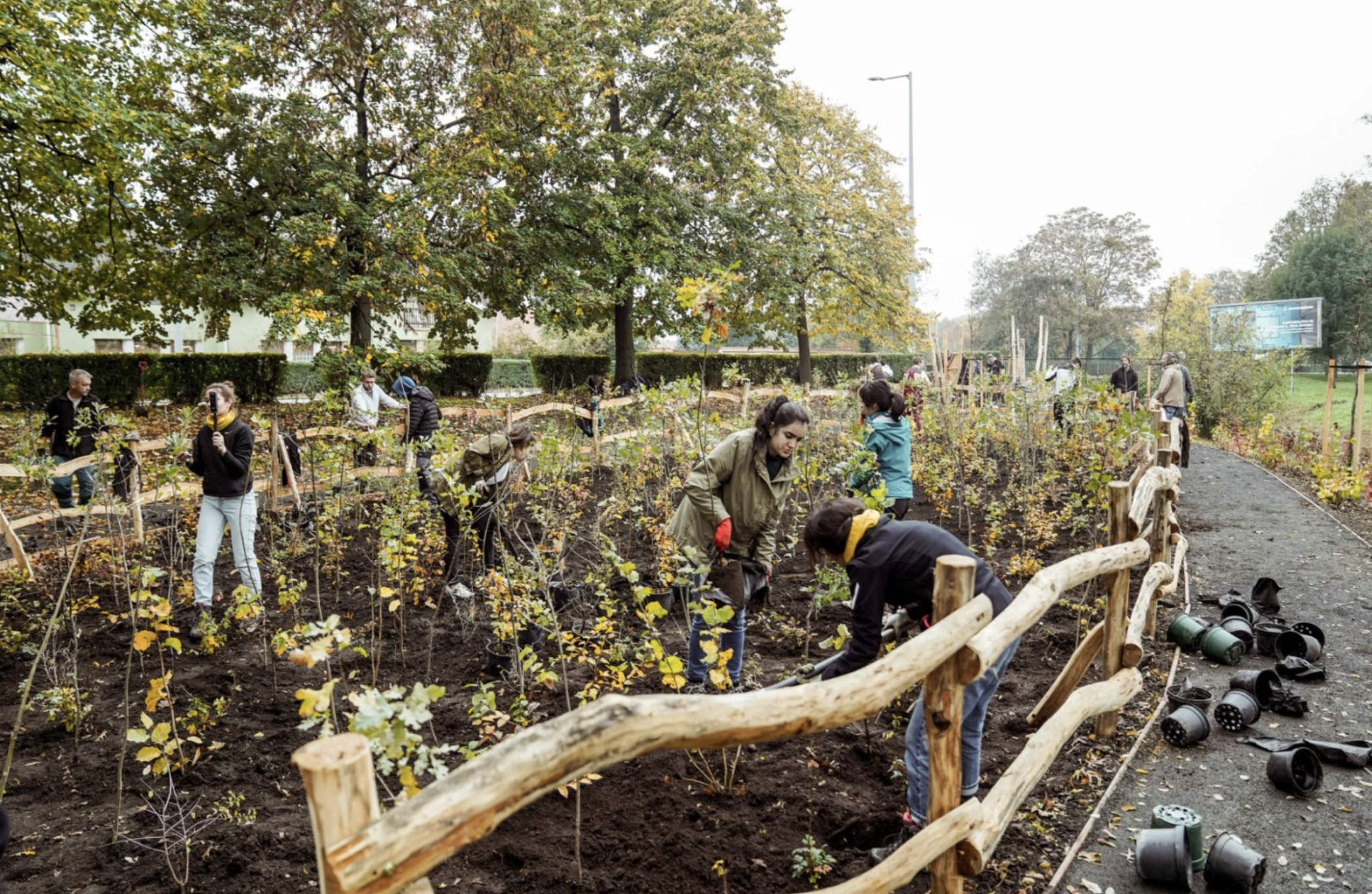 site from the just nature project in Szombathely